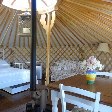 Luxury tent Glamping Abruzzo - The Yurt *