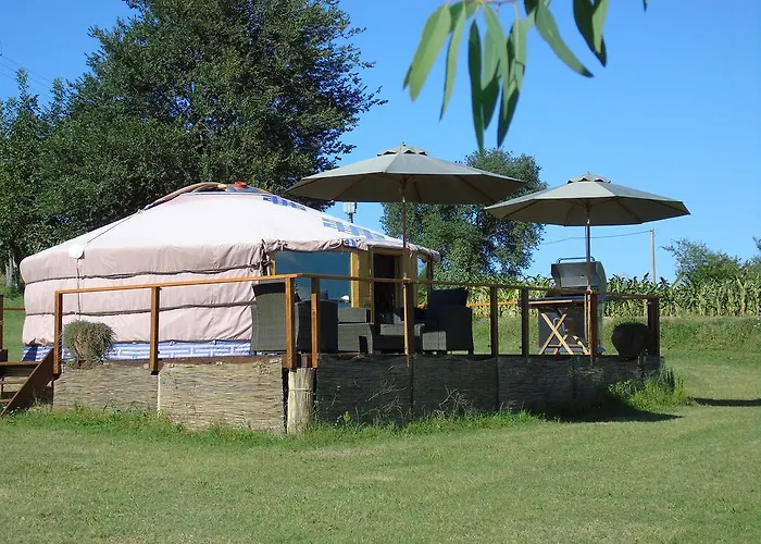 Luxury tent Glamping Abruzzo - The Yurt