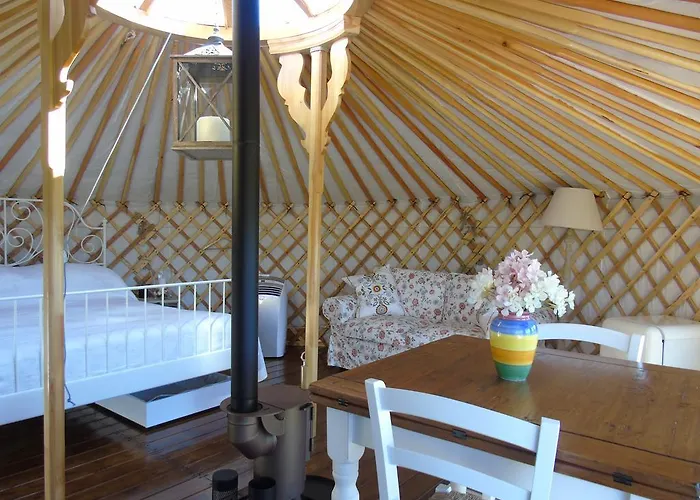 Luxury tent Glamping Abruzzo - The Yurt *