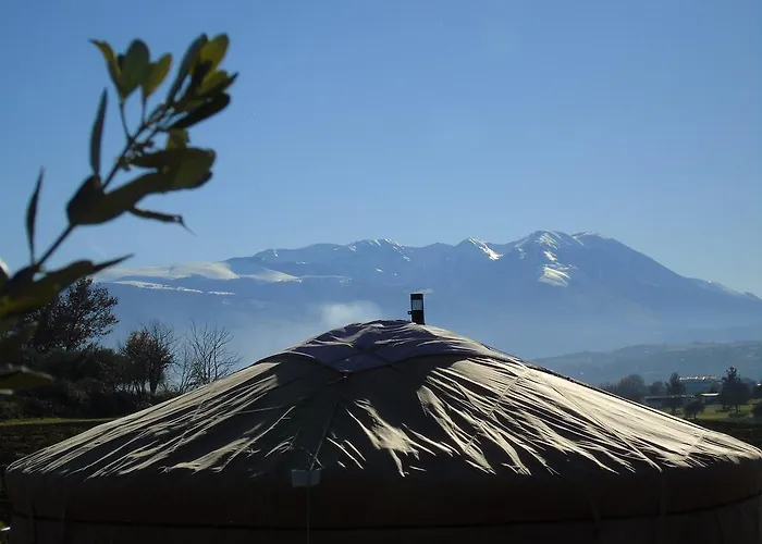 Luxuszelt Glamping Abruzzo - The Yurt Catignano