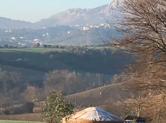 Luxuszelt Glamping Abruzzo - The Yurt Catignano