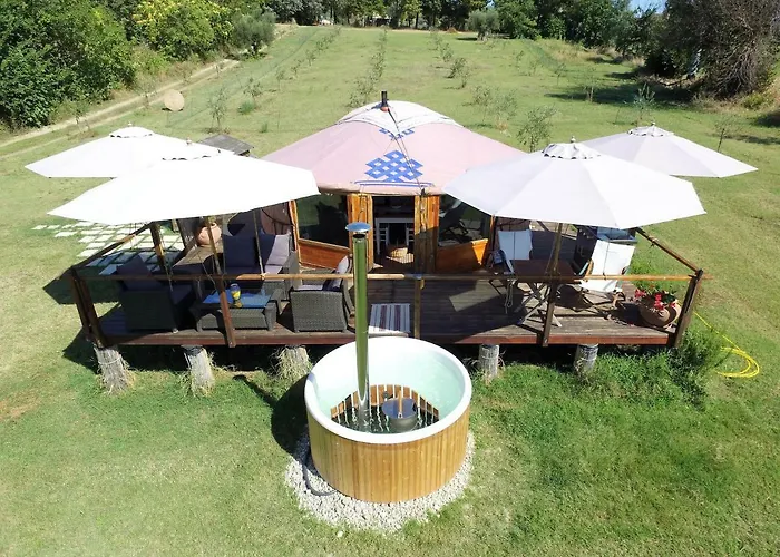 Glamping Abruzzo - The Yurt Catignano